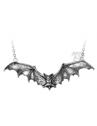 P121 - Collar - `Gothic Bat´