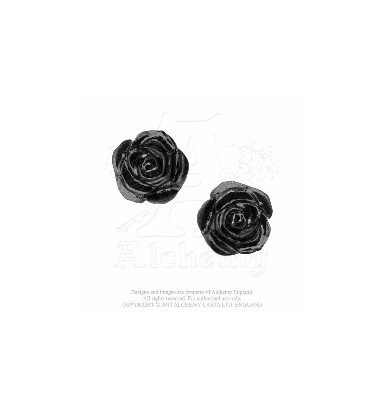 ROSE1 - Rosa Negra Tela - Gothic-Zone