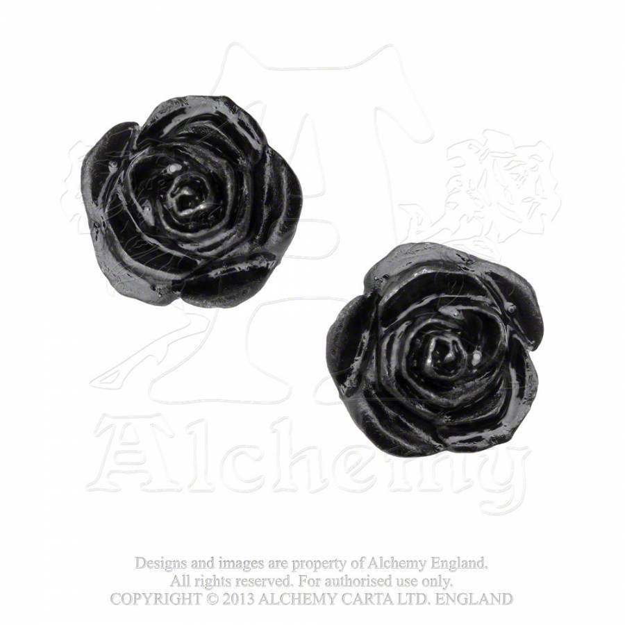 ROSE1 - Rosa Negra Tela - Gothic-Zone