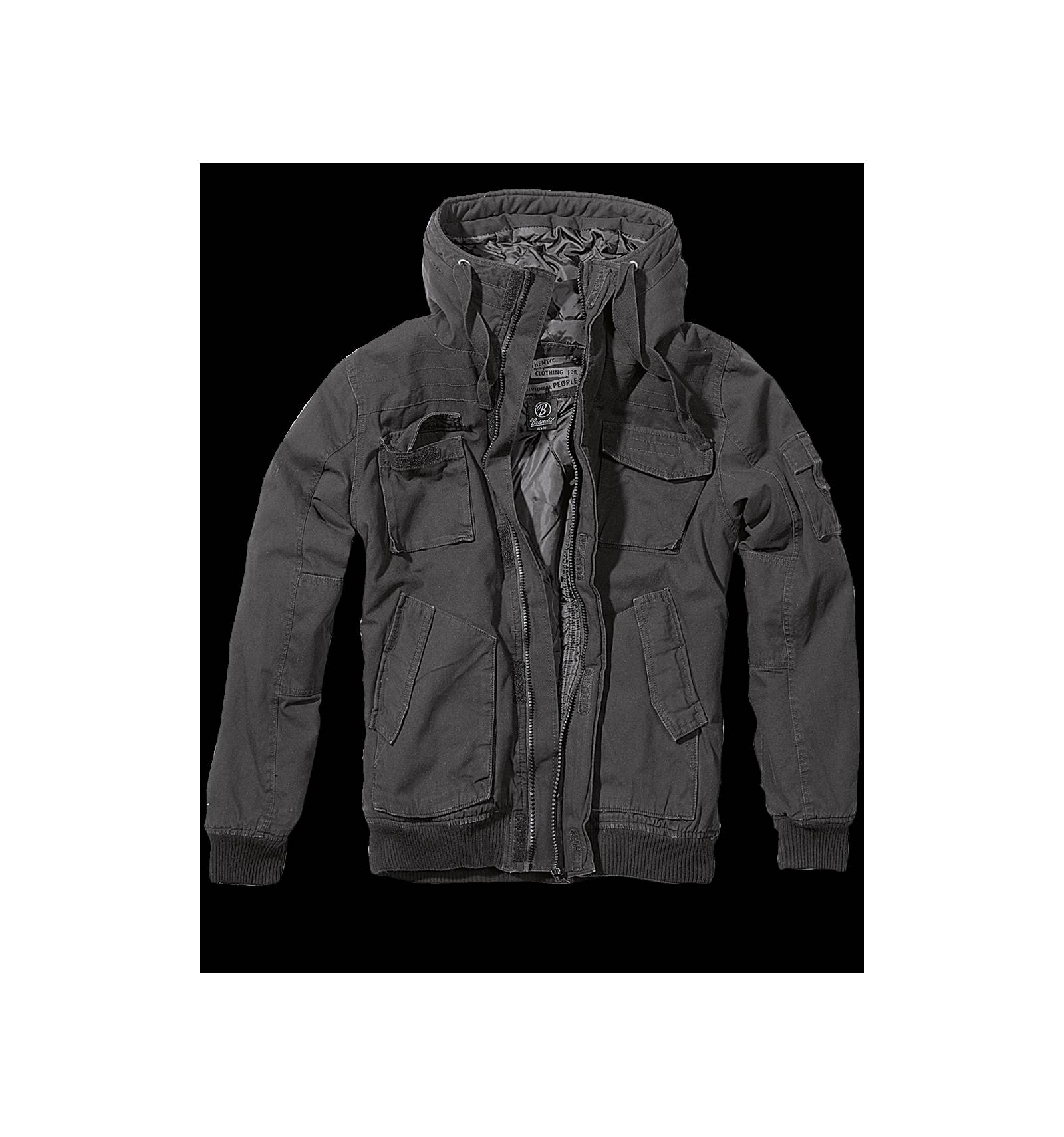 chaqueta de hombre BRANDIT - Cortavientos Negro - 3001/2 