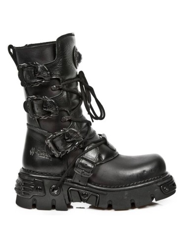 391-S4 Botas METALLIC Vintage New Rock