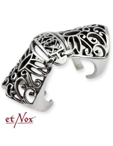 etNox - ring "Armour Finger" steel 