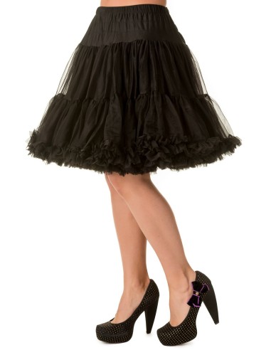 Petticoat deorganza negro Starlite