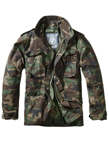 Cahqueta hombre M-65 clásica  camuflaje WOODLAND