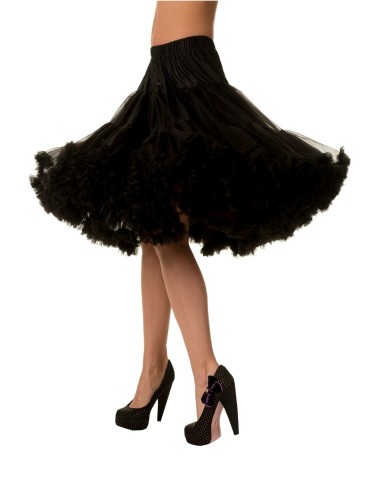 Petticoat de red negro