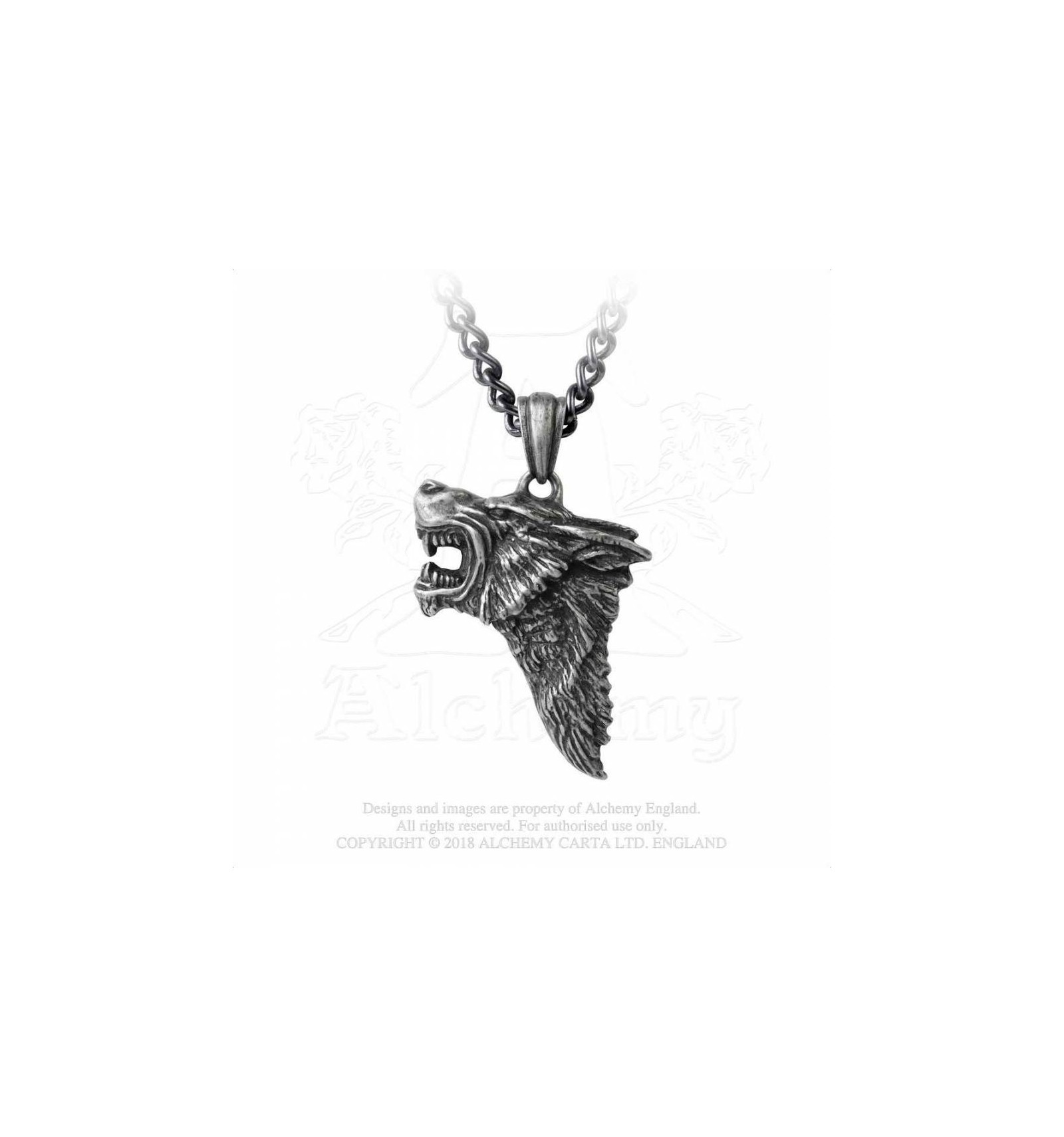 Porra prometedor mezcla P833 Colgante `Lobo Oscuro´ - Gothic-Zone