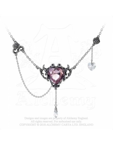 P821 Collar `Etendu Mort de Coeur´