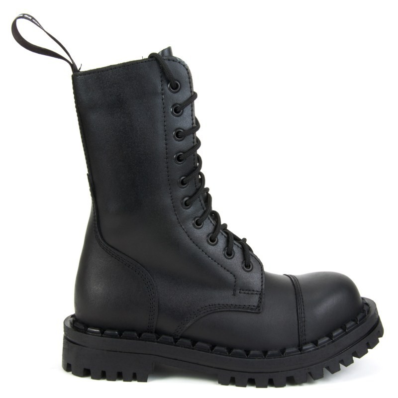 ALTERCORE BOOTS 351 BLACK LEATHER - Gothic-Zone