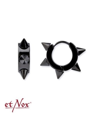 etNox - earrings "Spikes" stainless steel