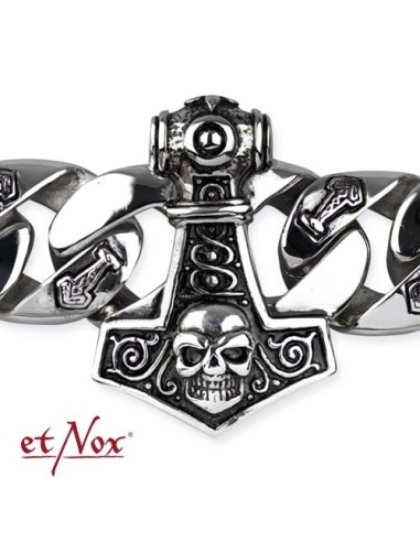 etNox - bracelet "Thor´s Hammer" stainless steel