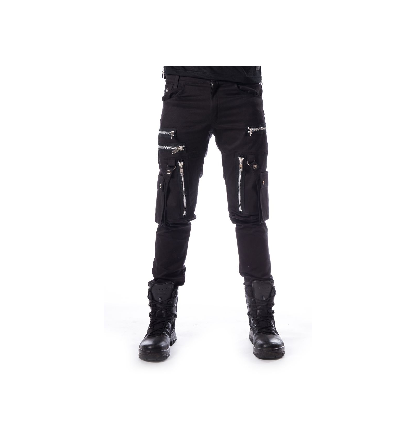 ANDRE PANTS - BLACK - Gothic-Zone