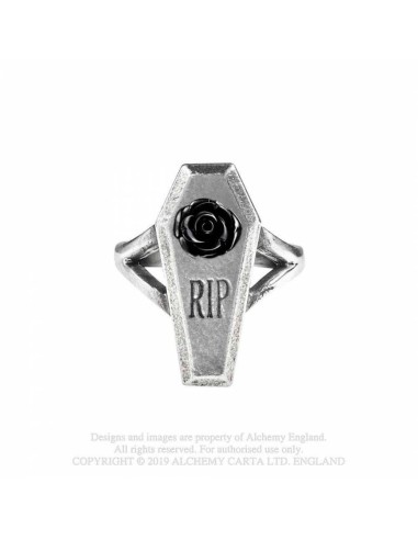 R235- Anillo `RIP Rose´