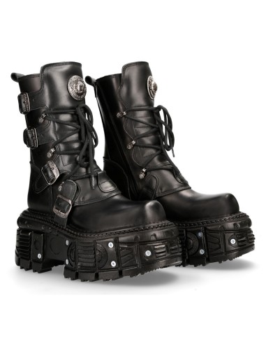 New Rock Leather Boots M-TANK373-S1