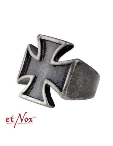 Anillo `Calavera Negra´ (Acero inox.)