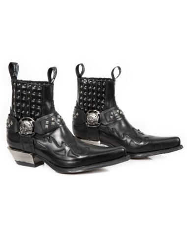 M-7950-S9 Botas de cuero WEST New Rock (Botas que lleva Tilo Wolf de Lacrimosa)