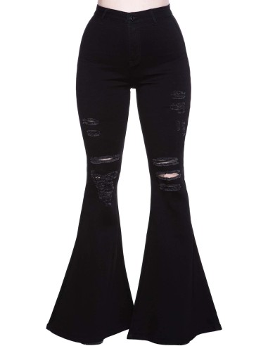 Pantalones vaqueros campana `Sukie´ Killstar