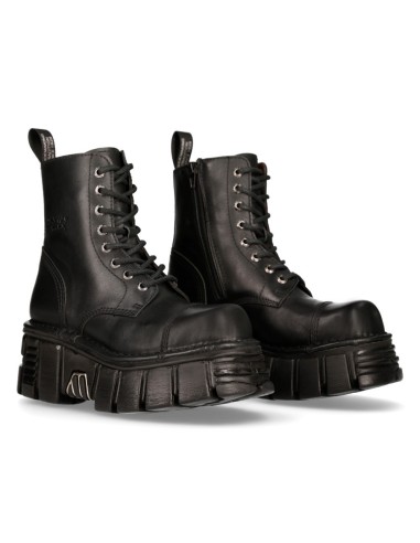 M.NEWMILI083-S39   Botas New Rock cuero con plataforma Tower