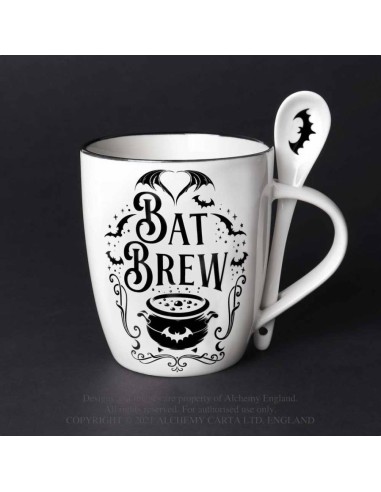 Purrfect Brew: Mug and Spoon Set