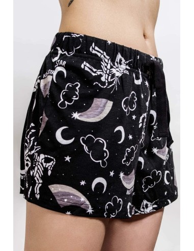 Pantalón corto pijama `Moonbow ´, Killstar