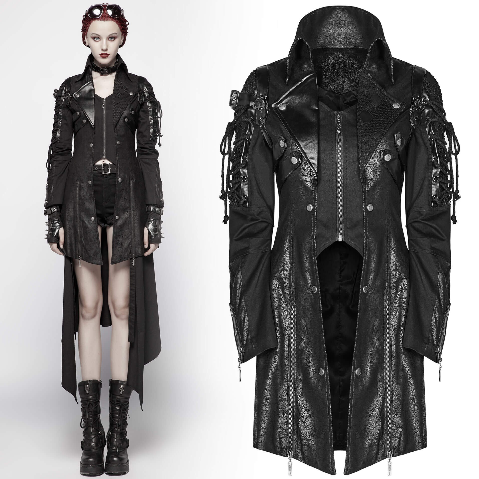 Poisonblack Gothic Style Womens Jacket By Punk Rave Gothic Zone 