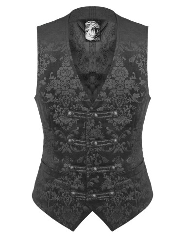 Damask Gothic men's vest