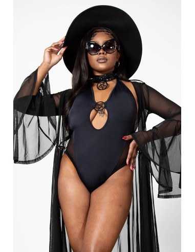 Bañador 2 piezas `DARK LYFE SWIMSUIT´, Killstar