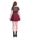 TARTAN NIGHT ZIP DRESS