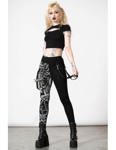 Leggings  `SERPENT STORM ´ Killstar