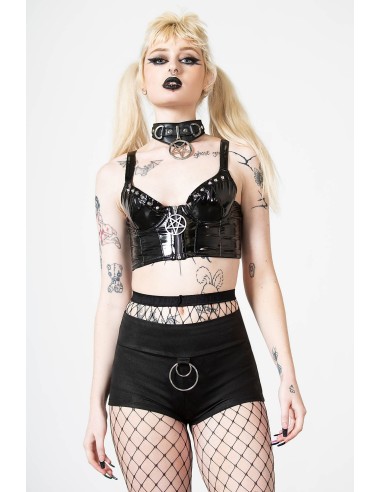 Top crop `ERIKA CROP TOP´ , Killstar