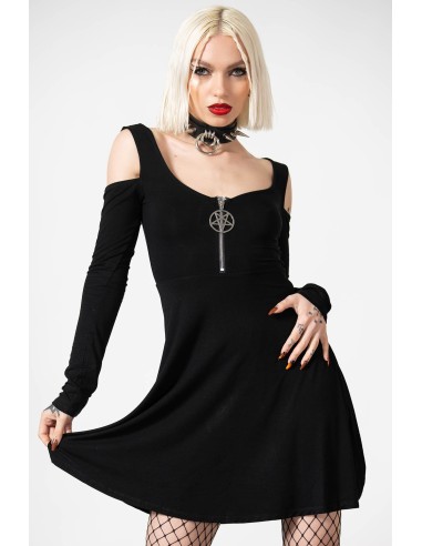 GOTHICA HALTER DRESS