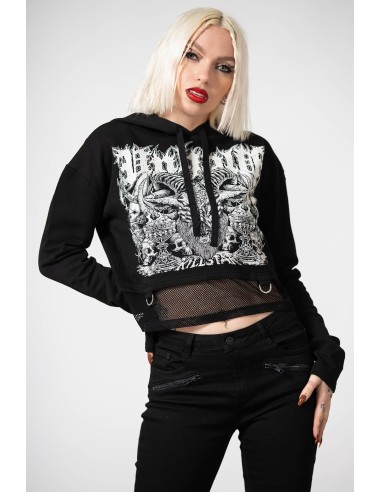 Top crop `ERIKA CROP TOP´ , Killstar