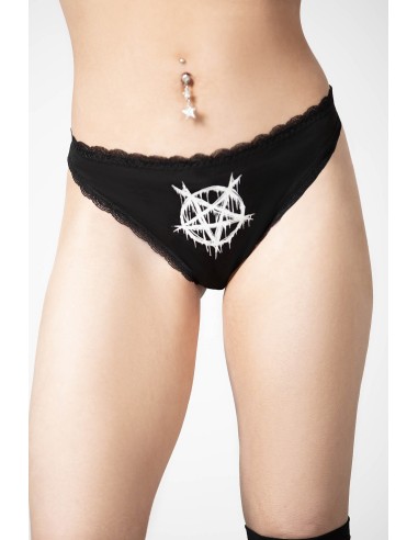 Panty `Purr Off´ MORADOS, Killstar