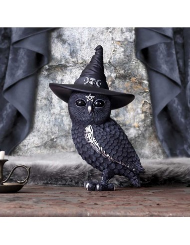 Figura de gato oculto PURRAH Sombrero de bruja , 30cms !, CULT CUTIES