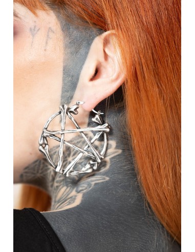 SUMMON SPIRITS HOOP EARRINGS