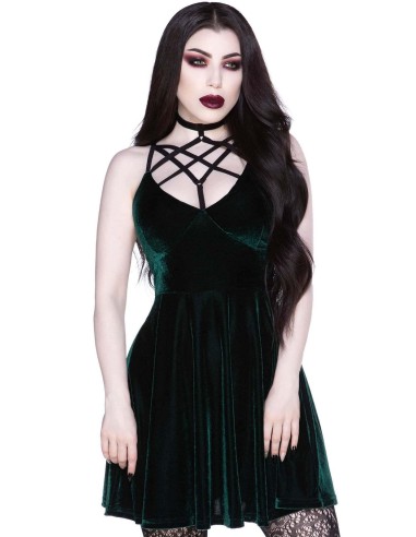 Magica Skater Dress [EMERALD]