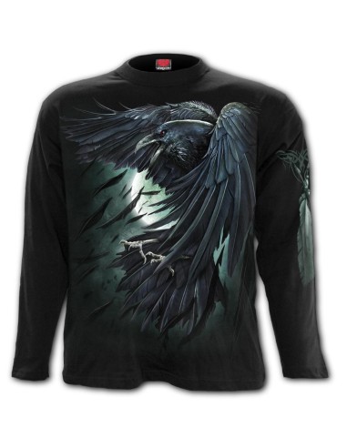 Camiseta manga larga chico SHADOW RAVEN