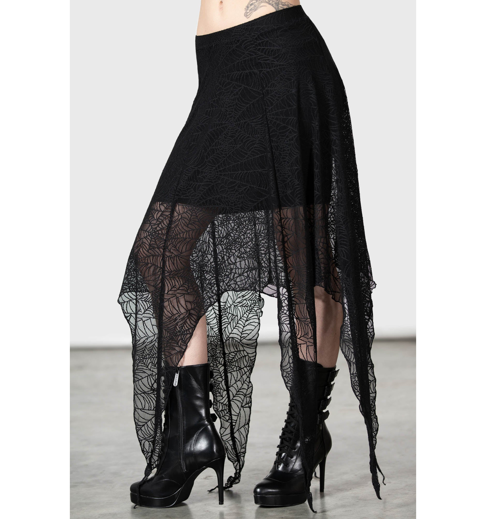 Yasumi Mesh Skirt - Killstar