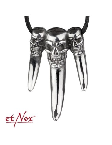 etNox - stainless steel necklace "Bats"