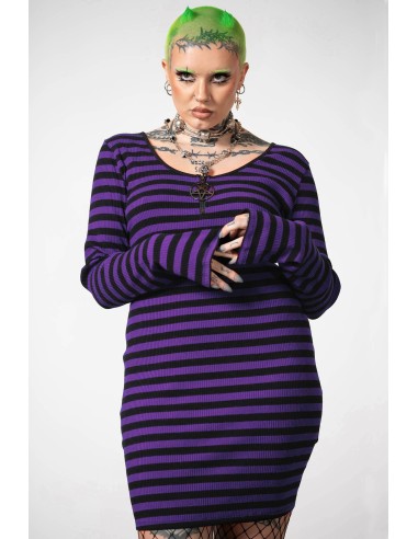 STRIGA DRESS [PURPLE]