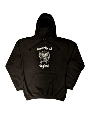 MOTORHEAD UNISEX PULLOVER HOODIE: ENGLAND