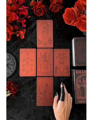 Cartas TAROT rojas y negras, Killstar