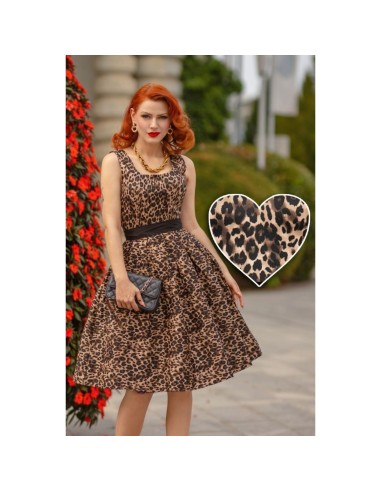 Rockabilly Skulls & Roses Darlene Swing Dress