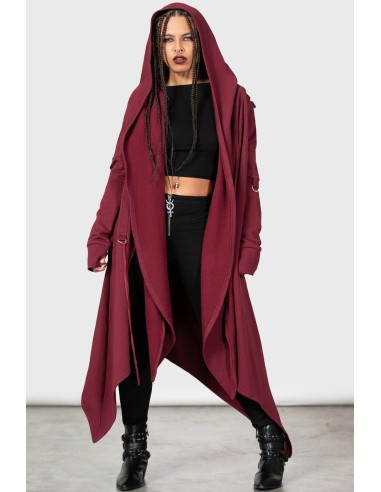 ASSASSINS HOODED CARDIGAN [RED]