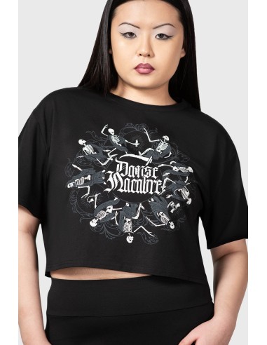 DANSE MACABRE CROP TOP