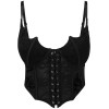 Fang Lace Bustier - Gothic-Zone