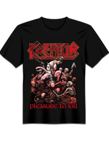 Camiseta hombre KREATOR `Pleasure To Kill´