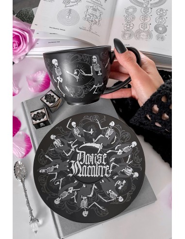 DANSE MACABRE TEACUP & SAUCER