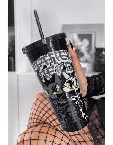 PRONTO EN STOCK Taza y plato `DANSE MACABRE´ , Killstar