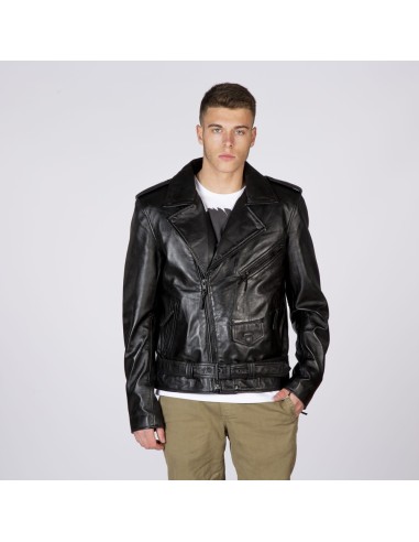 New Rock leather jacket for men