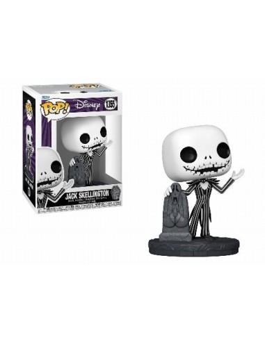 Nightmare before Christmas 30th POP! Disney Vinyl Figure Jack w/Gravestone 9 cm